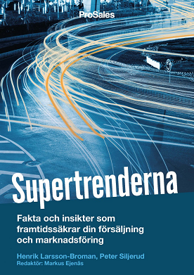 Peter Siljeruds bokSupertrenderna
som också nominerades till Årets marknadsföringsbok